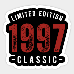 Limited Edition Birthday Gift T-shirt Classic Sticker